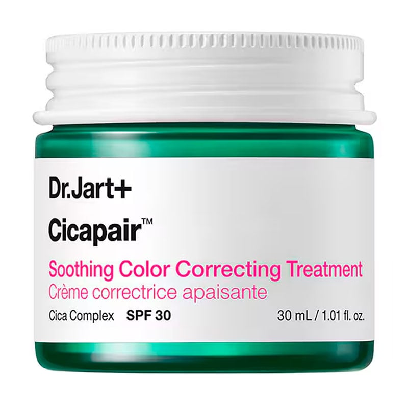 Інтенсивний заспокійливий гель-крем для обличчя Dr. Jart+ Cicapair Soothing Color Correcting Treatment, SPF 30, 30 мл