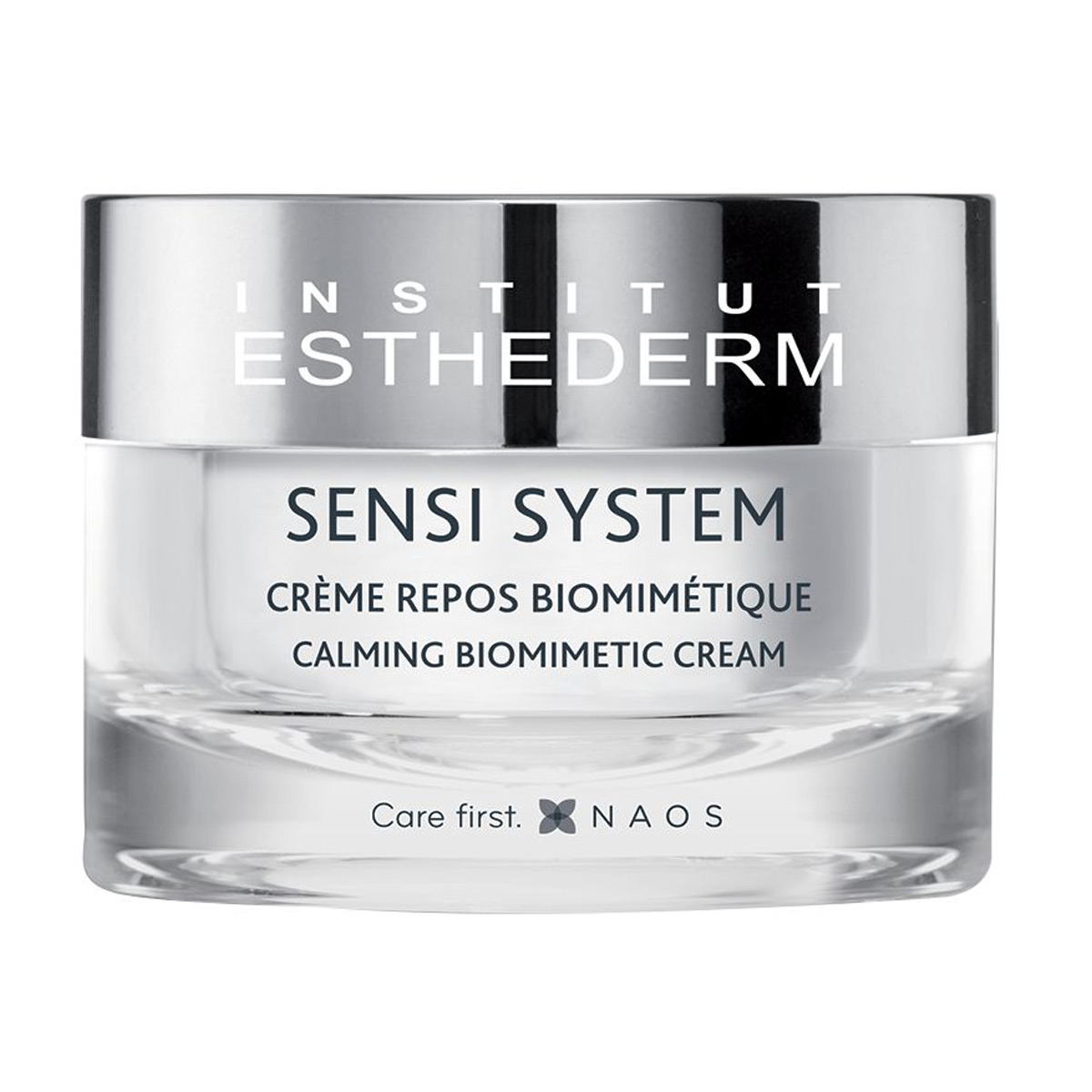 Заспокійливий біоміметичний крем для обличчя та шиї Institut Esthederm Sensi System Calming Biominetic Cream, 50 мл